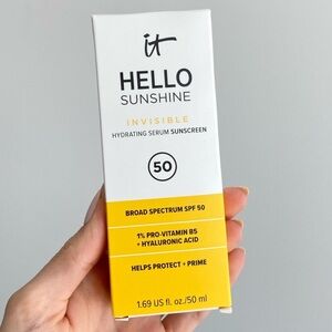 it Cosmetics Hello Sunshine Sunscreen - NEW